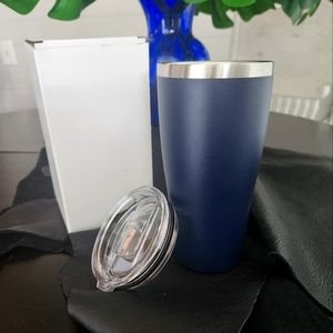 Simply Brand Stainless Steel Navy Blue Tumbler